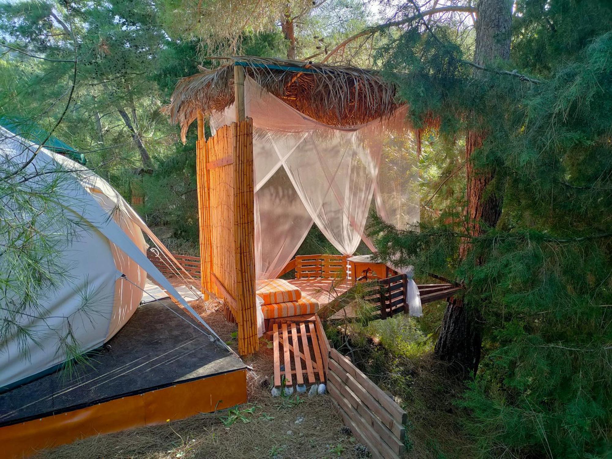 Hotel Vinsan Glamping & Wellness Centre Eleousa Esterno foto
